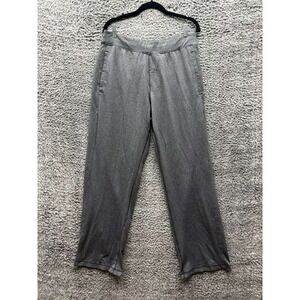 Lululemon Athletica High Rise‎ Drawstring Sweatpants Heather Gray Mens Size L